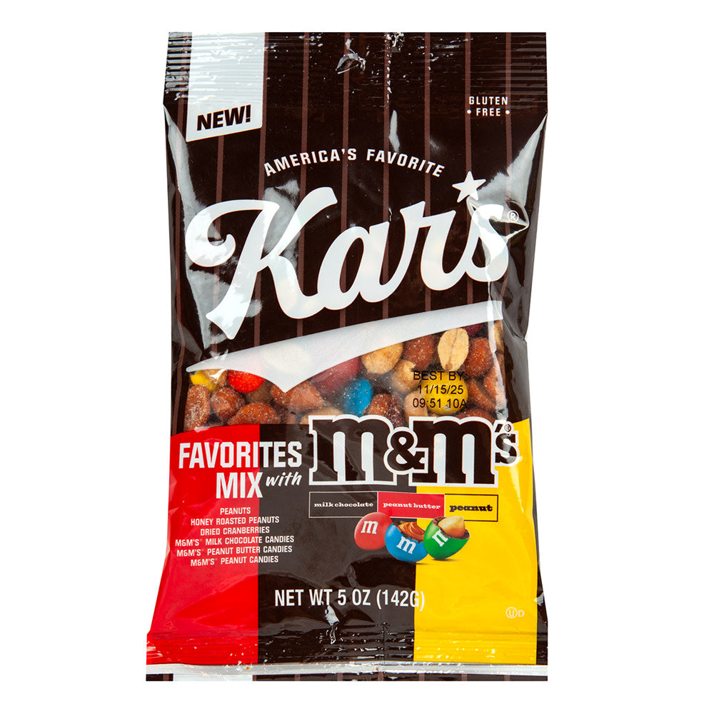 M&amp;M'S KARS FAVORITES MIX 5 OZ BAG
