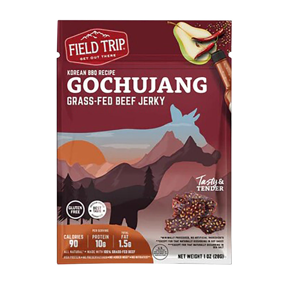 FIELD TRIPLE - BEEF JERKY BARBECUE GOCHUJANG KOREAN - 1OZ