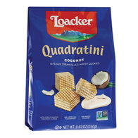 LOACKER QUADRATINI COCONUT 8.82 OZ BAG