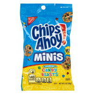 CHIPS AHOY! CRUNCHY CANDY BLASTS MINIS 3 OZ PEG BAG