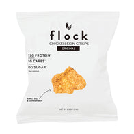 FLOCK CHICKEN SKIN CRISPS ORIGINAL 2.5 OZ BAG