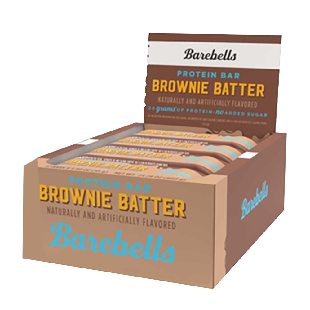BAREBELLS - BROWNIE BATTER BARS - 1.94OZ