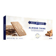 JULES DESTROOPER ALMOND THINS 3.5 OZ BOX