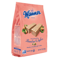 MANNER HAZELNUT WAFER 7 OZ. BAG