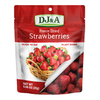 DJ&A - FREEZE DRIED STRAWBERRIES - 0.88OZ