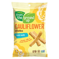 FROM THE GROUND UP CAULIFLOWER STALKS SEA SALT 1.5 OZ BAG