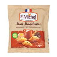 ST. MICHEL MINI MADELEINES SPONGE CAKE WITH CHOCOLATE CHIPS 6.17 OZ BAG