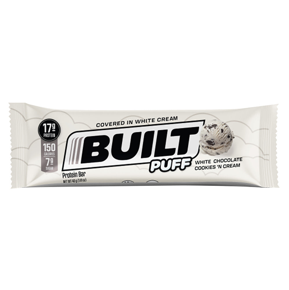 BUILT PUFF COOKIES 'N CREAM PROTEIN BAR 1.41 OZ