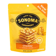 SONOMA CREAMERY CHEDDAR CHEESE CRISPS 2.25 OZ BAG
