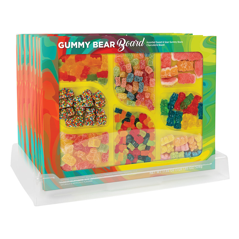 CLEVER CANDY GUMMY BEAR BOARD CANDY CHARCUTERIE BOARD 18.75 OZ BOX