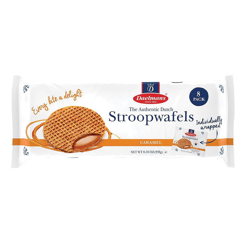 DAELMAN'S - SNACK PACK STROPWFL(8CT) - 8.18OZ