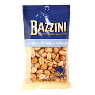 BAZZINI HONEY ROASTED PEANUTS 3 OZ PEG BAG