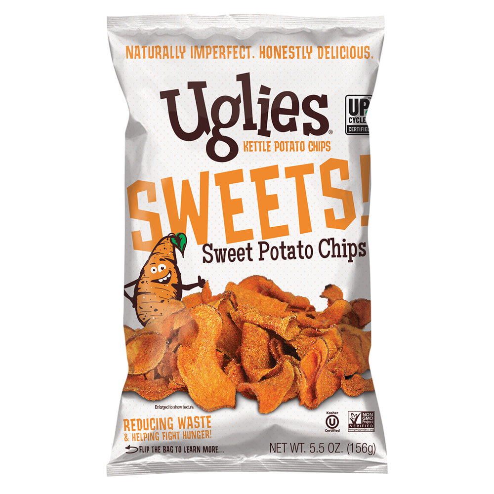 UGLIES SWEET POTATO CHIPS 5.5 OZ BAG