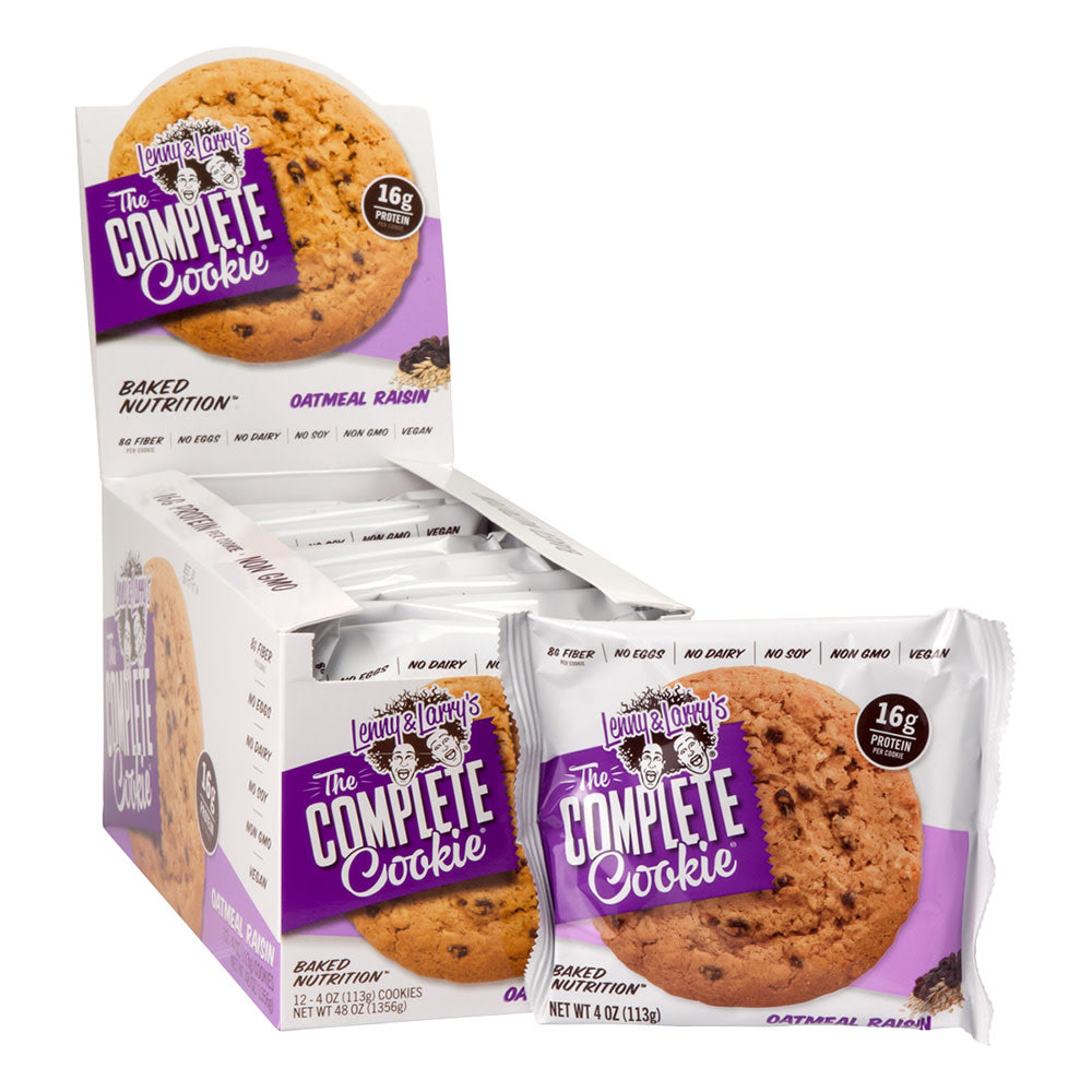 LENNY &amp; LARRY'S COMPLETE OATMEAL RAISIN COOKIE 4 OZ