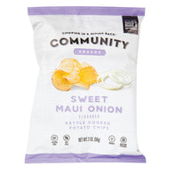 COMMUNITY SNACKS SWEET MAUI ONION CHIPS 2 OZ BAG