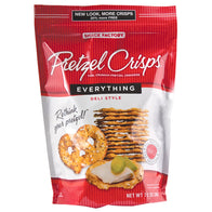 PRETZEL CRISPS EVERYTHING 7.2 OZ BAG