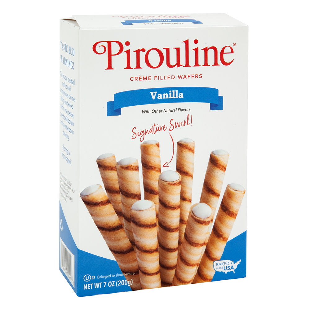 DEBEUK PIROULINE VANILLA CREME WAFER 7 OZ BOX