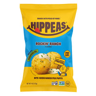 HIPPEAS - BITE SIZE CHICKPE PUFFS - ROCK RA - 4OZ - PK12