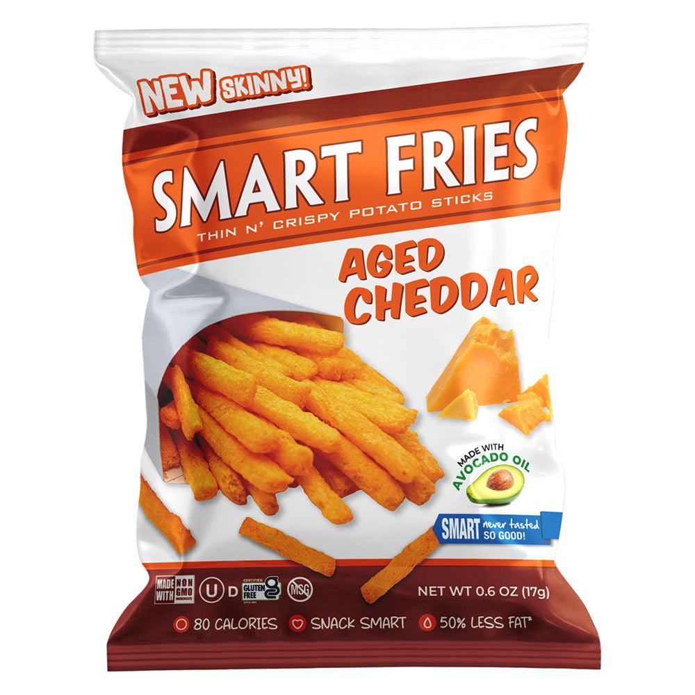 SMART FRIES - AGED CHEDDAR - 0.6OZ