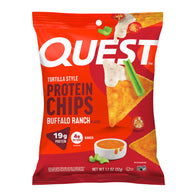 QUEST BUFFALO RANCH TORTILLA STYLE PROTEIN CHIPS 1.1 OZ BAG