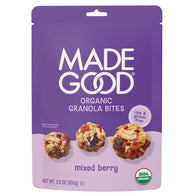 MADEGOOD - GRANOLA BITES POUCH - MIX BERRY - 3.5OZ