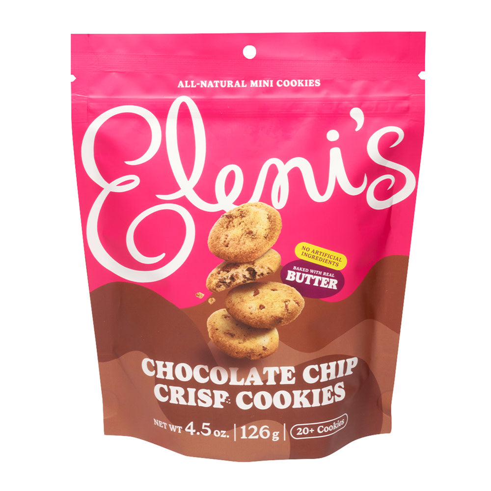 ELENI'S - MINICHOCOLATECHIP CRISP COOKIES - 4.5OZ