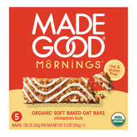 MADEGOOD - SOFT BAKED OAT B CINNAMON BUN(5CT) - 5.3OZ