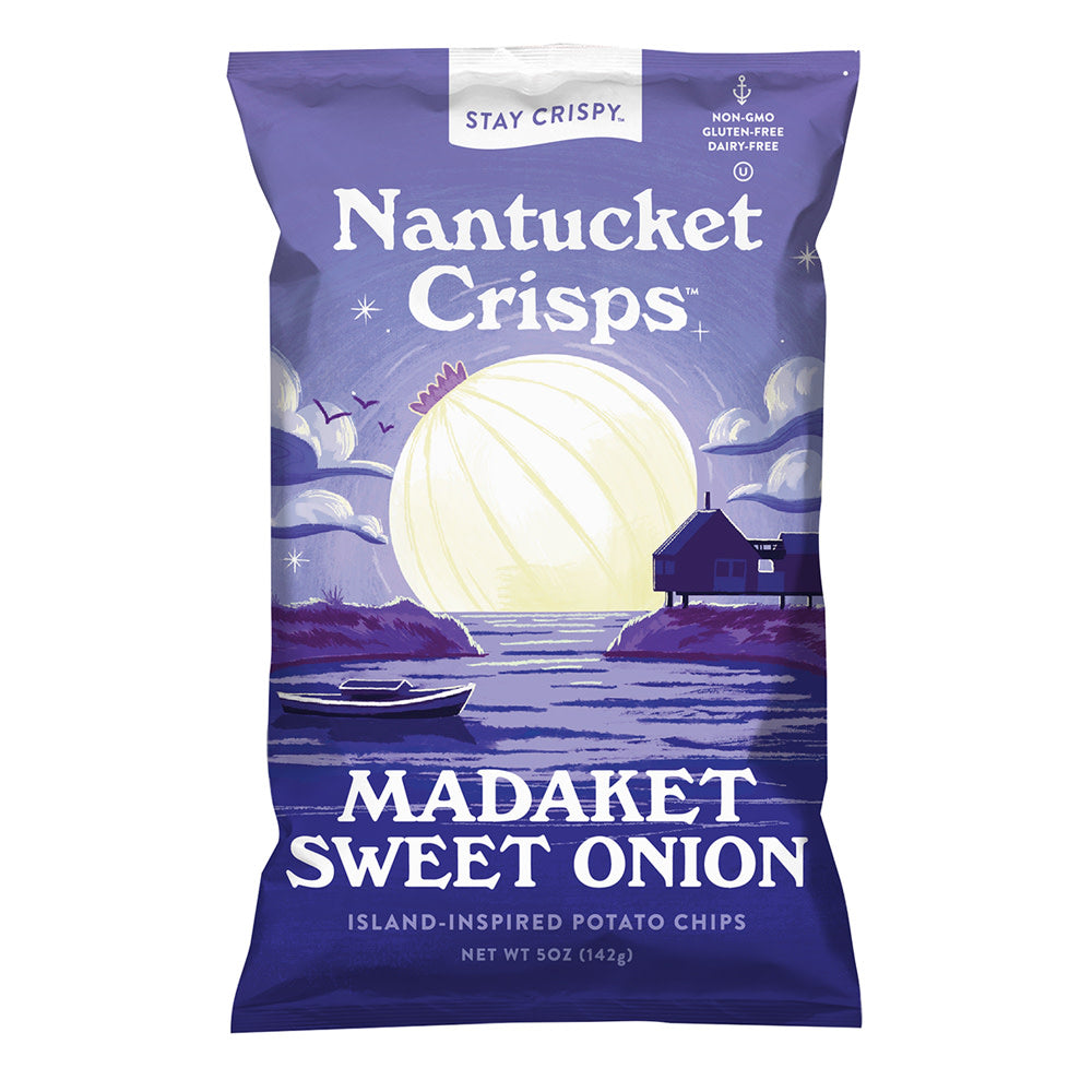 NANTUCKET CRISPS MADAKET SWEET ONION 5 OZ BAG
