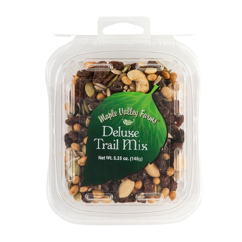 MAPLE VALLEY FARMS DELUXE TRAIL MIX 5.25 OZ PEG TUB