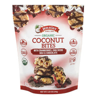 JENNIE'S - ORAGNIC COCONUT BITES CRANBERRY - 5.25OZ