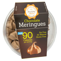 KRUNCHY MELTS CHOCOLATE MERINGUES 4 OZ TUB