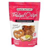 PRETZEL CRISPS CINNAMON SUGAR 7.2 OZ POUCH