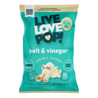 LIVE LOVE POP SALT &amp; VINEGAR POPCORN 4.4 OZ