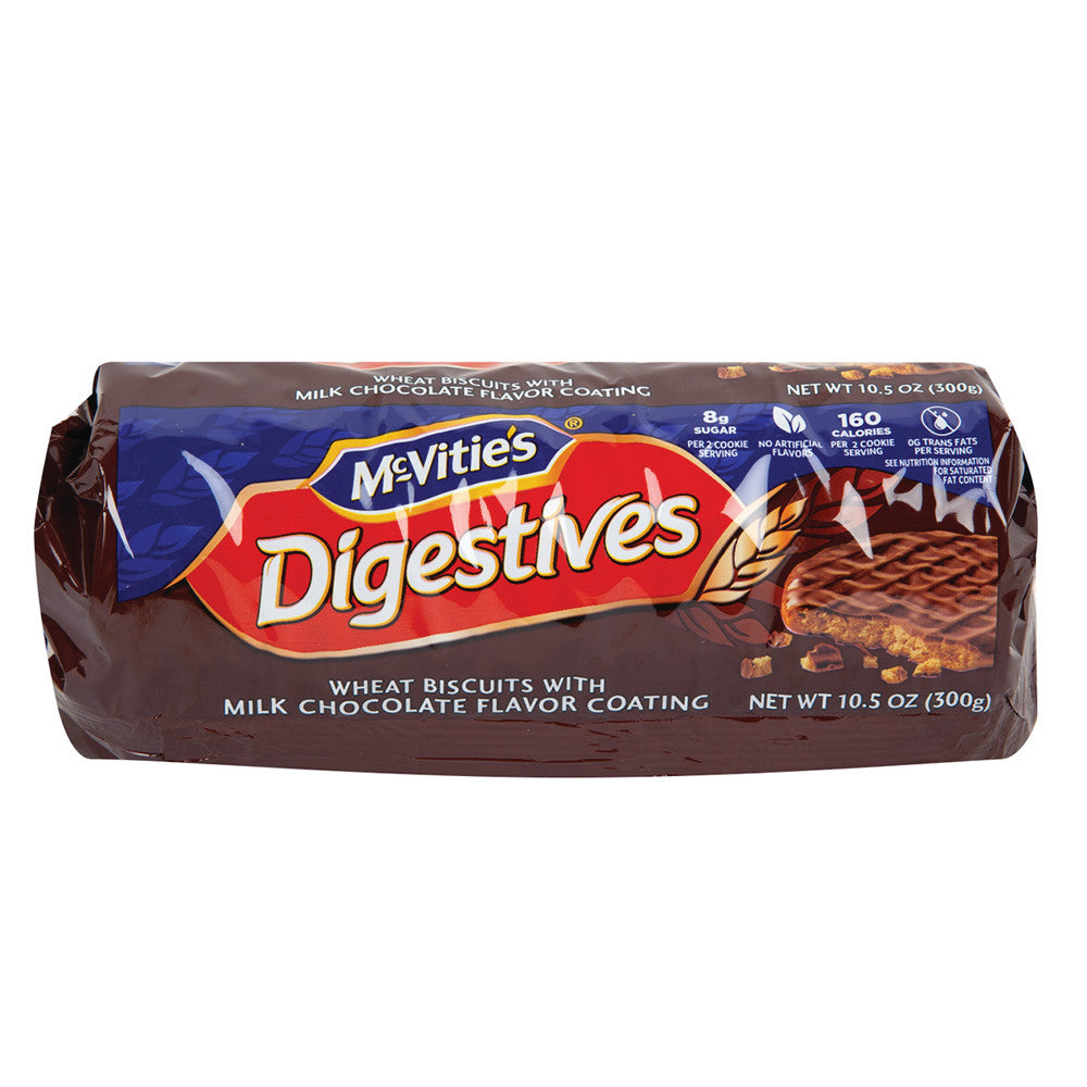 MCVITIE'S MILK CHOCOLATE DIGESTIVES 10.5 OZ ROLL PACK