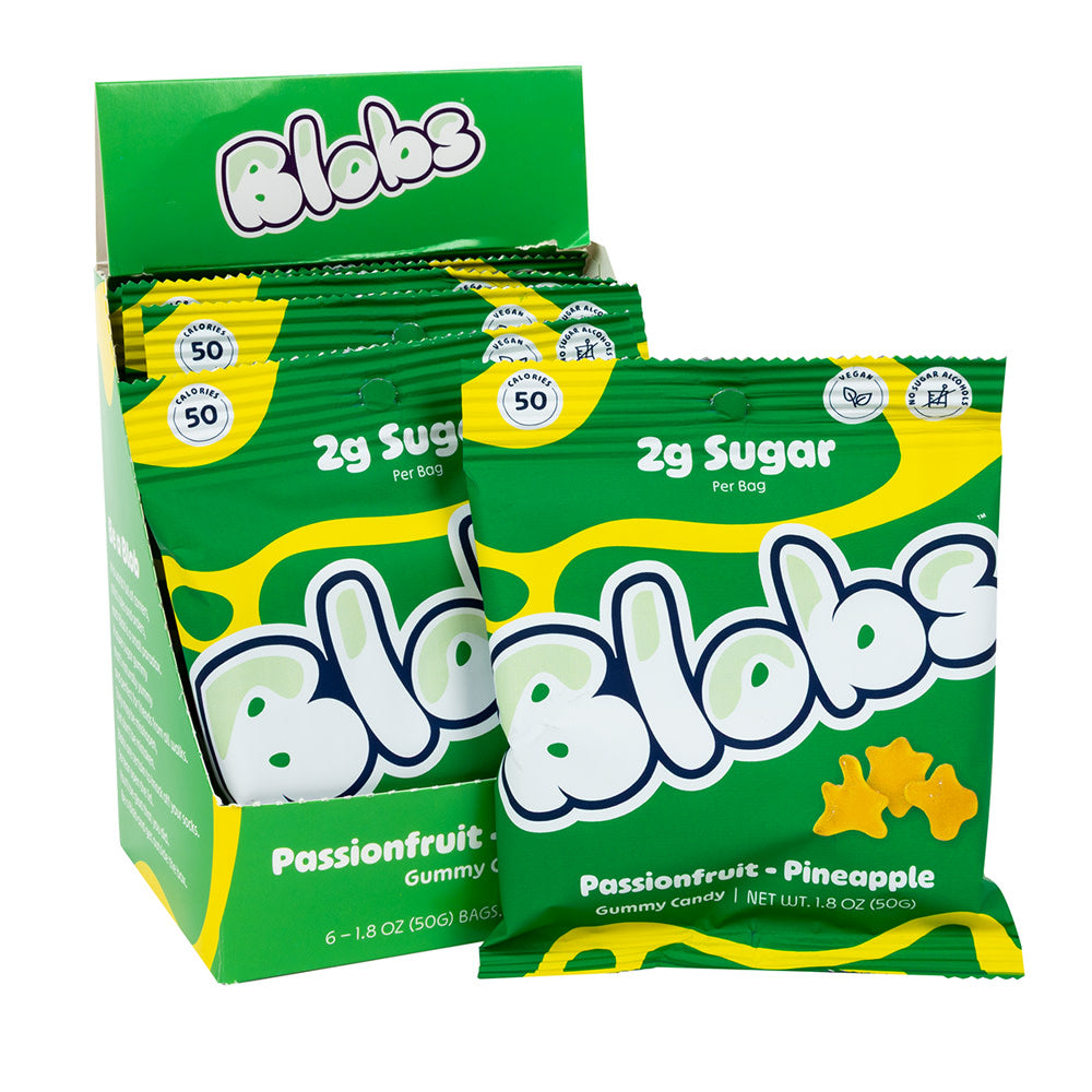 BLOBS - GUMMY CANDY - PNEAPPL PASIONFRUT - 1.8OZ