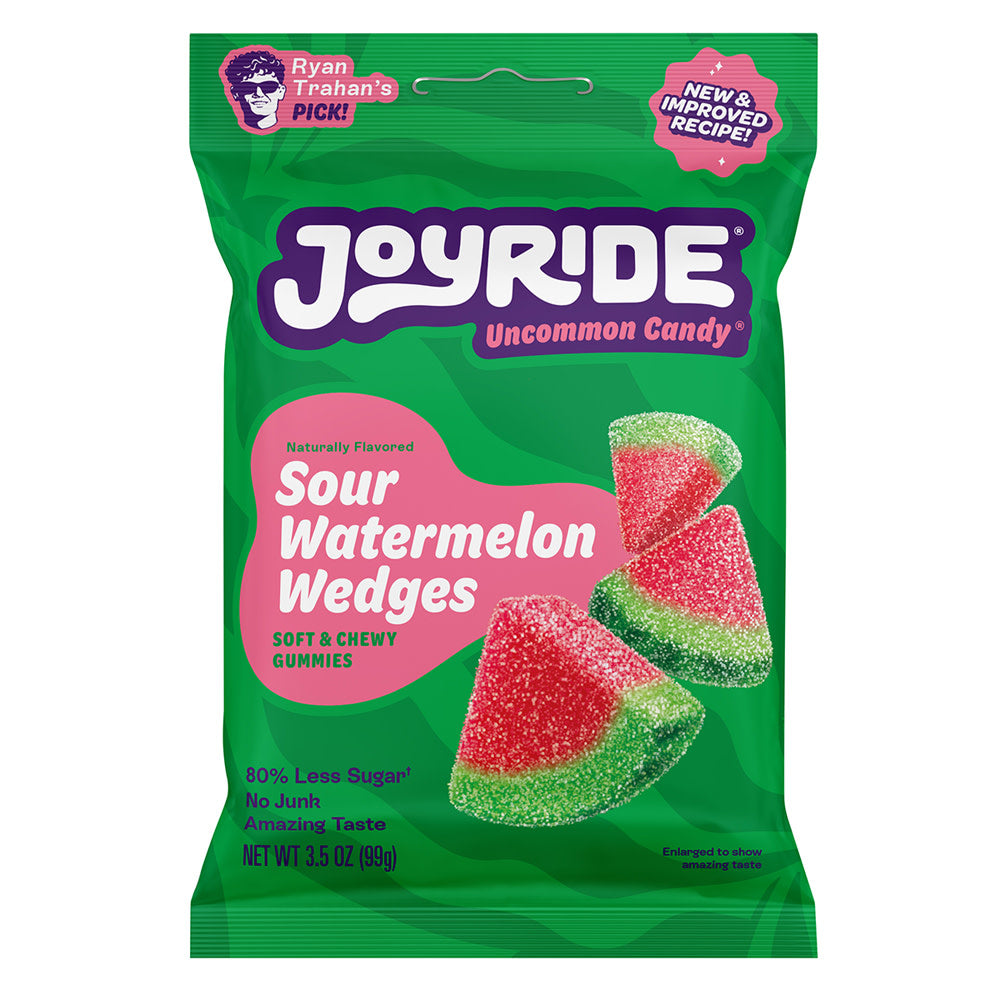 JOYRIDE - SOUR WATERMELON WEDGES - 3.5OZ