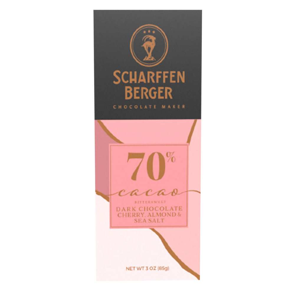 SCHARFFEN BERGER - 70% DARK CHERRY ALMOND - 3OZ