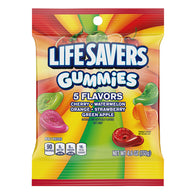 LIFESAVERS GUMMIES 5 FLAVOR 4.6 OZ PEG