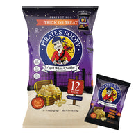 PIRATE'S BOOTY AGED WHITE CHEDDAR HALLOWEEN MULTI PACK 12 CT 0.5 OZ BAG
