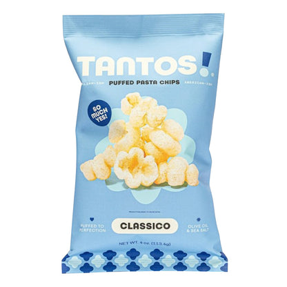 TANTOS - PUFF PASTA CHIPS - CLASSIC - 4OZ