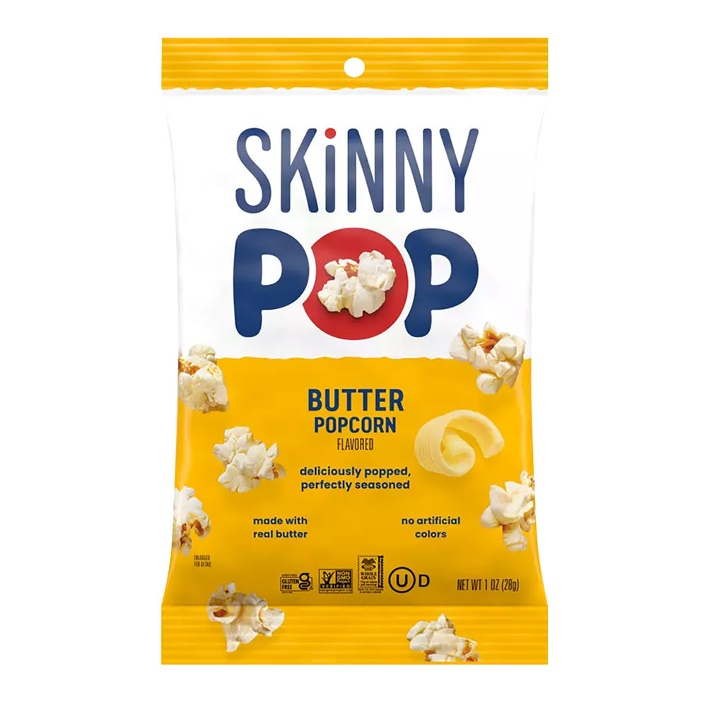 SKINNYPOP BUTTER POPCORN 1 OZ BAG