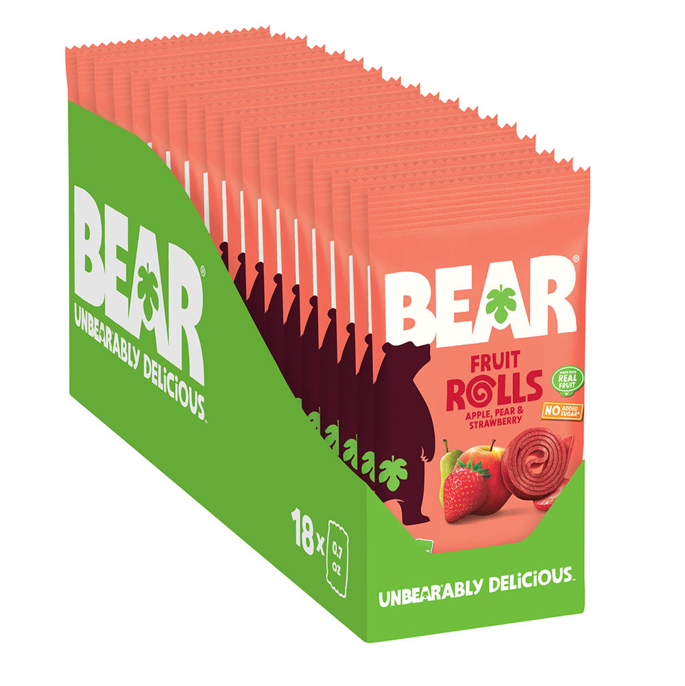 BEAR STRAWBERRY YOYOS FRUIT ROLLS 0.7 OZ