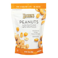 BAZZINI SALTED PEANUTS 10 OZ PEG BAG