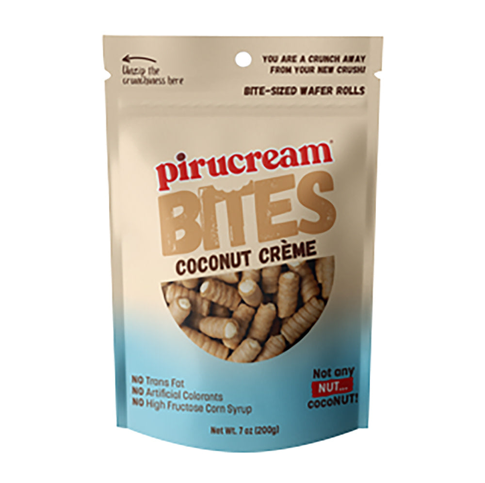 PIRUCREAM BITES COCONUT CREME 7 OZ BAG