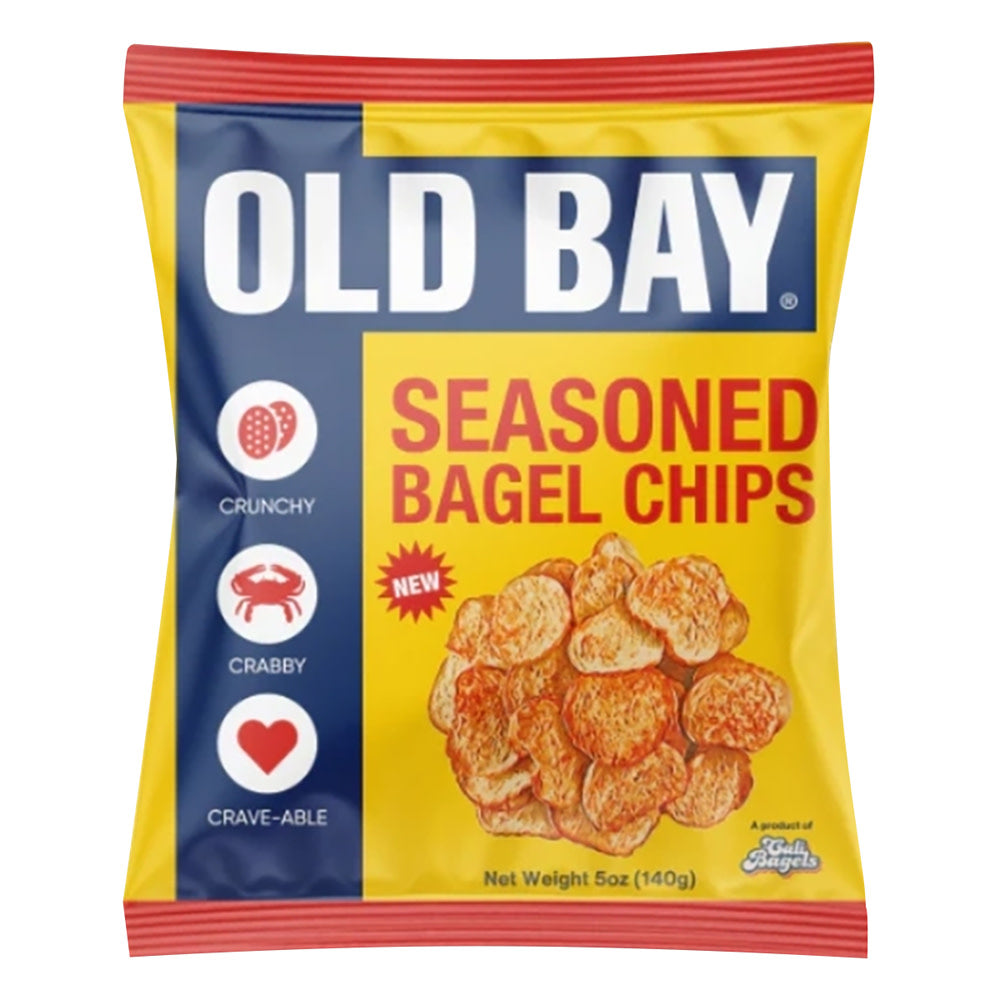 CALIBAGELS - OLD BAY SEASON BAGEL CHIPS - 5OZ