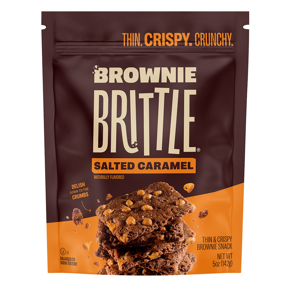 SHEILA G&rsquo;S SALTED CARAMEL BROWNIE BRITTLE 5 OZ BAG