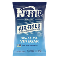 KETTLE SEA SALT &amp; VINEGAR AIR FRIED CHIPS 4.25 OZ BAG