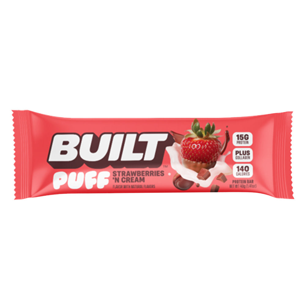 BUILT - PUFF BAR STRAWBERRY CREAM - 1.41OZ