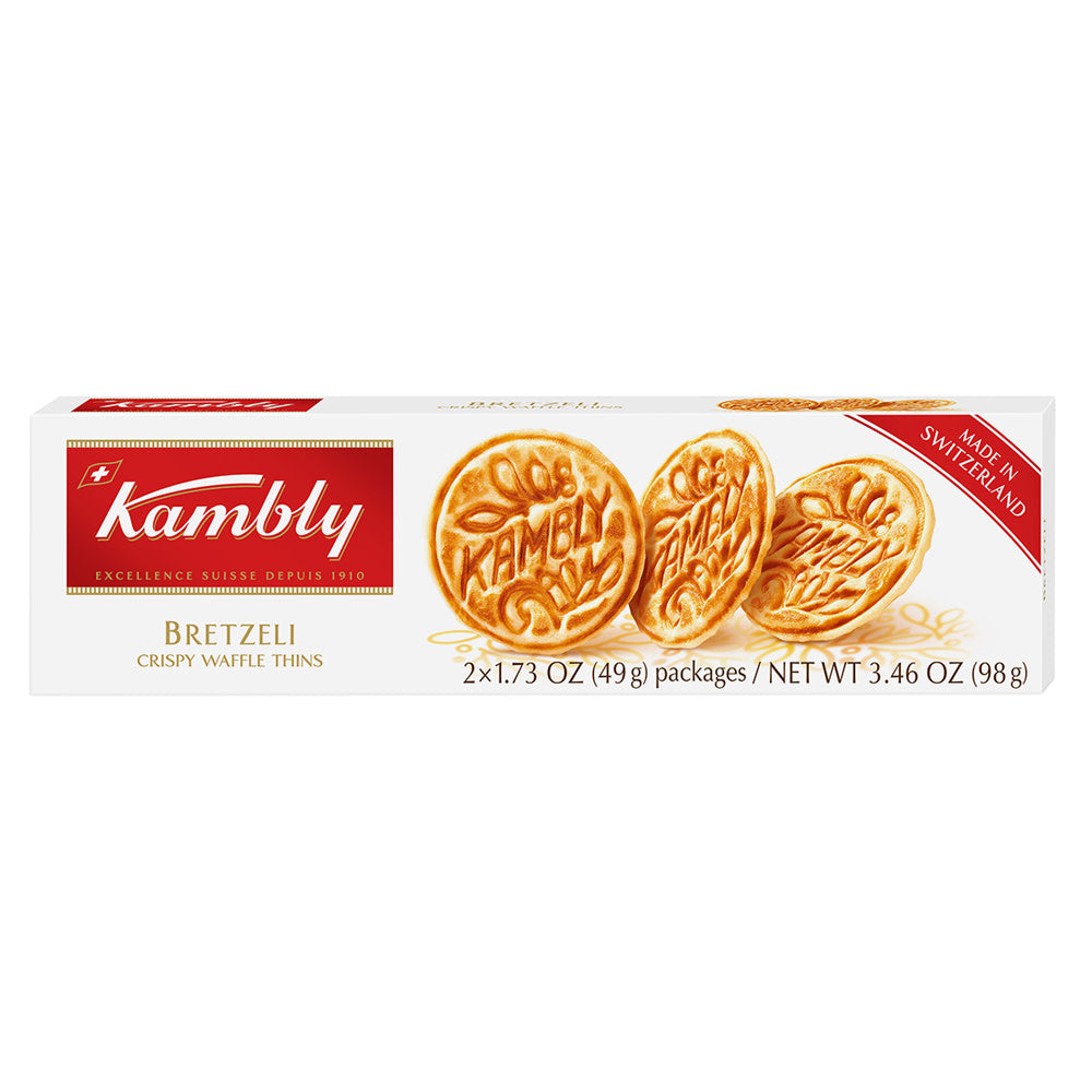 KAMBLY BRETZELI CRISPY WAFFLE THINS 3.46 OZ BOX