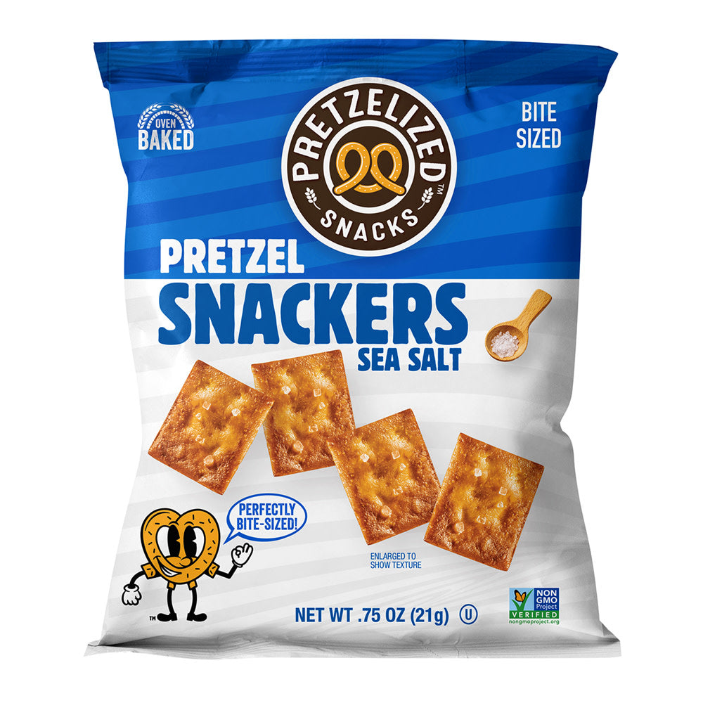 PRETZELIZED SEA SALT PRETZEL SNACK 0.75 OZ BAG